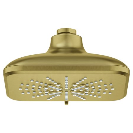Grohe Rush Smartactive 165 Showerhead, 1.75Gpm S, Gold 26797GN0